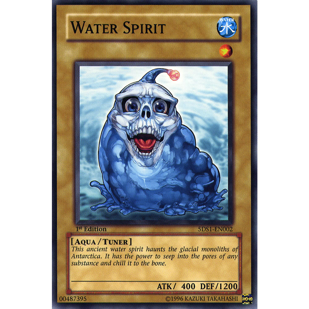 Water Spirit 5DS1-EN002 Yu-Gi-Oh! Card from the 5Ds 2008 Set