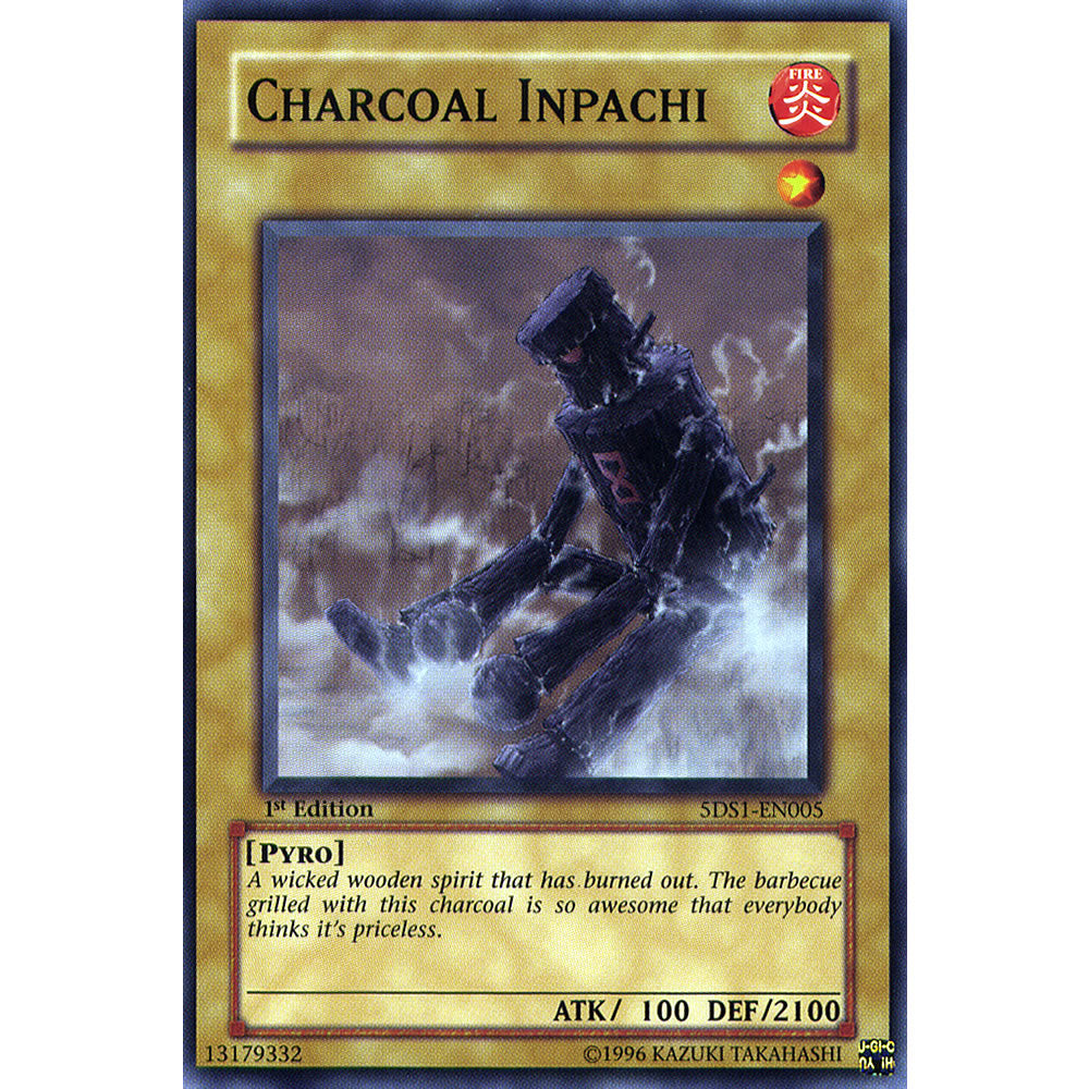 Charcoal Inpachi 5DS1-EN005 Yu-Gi-Oh! Card from the 5Ds 2008 Set