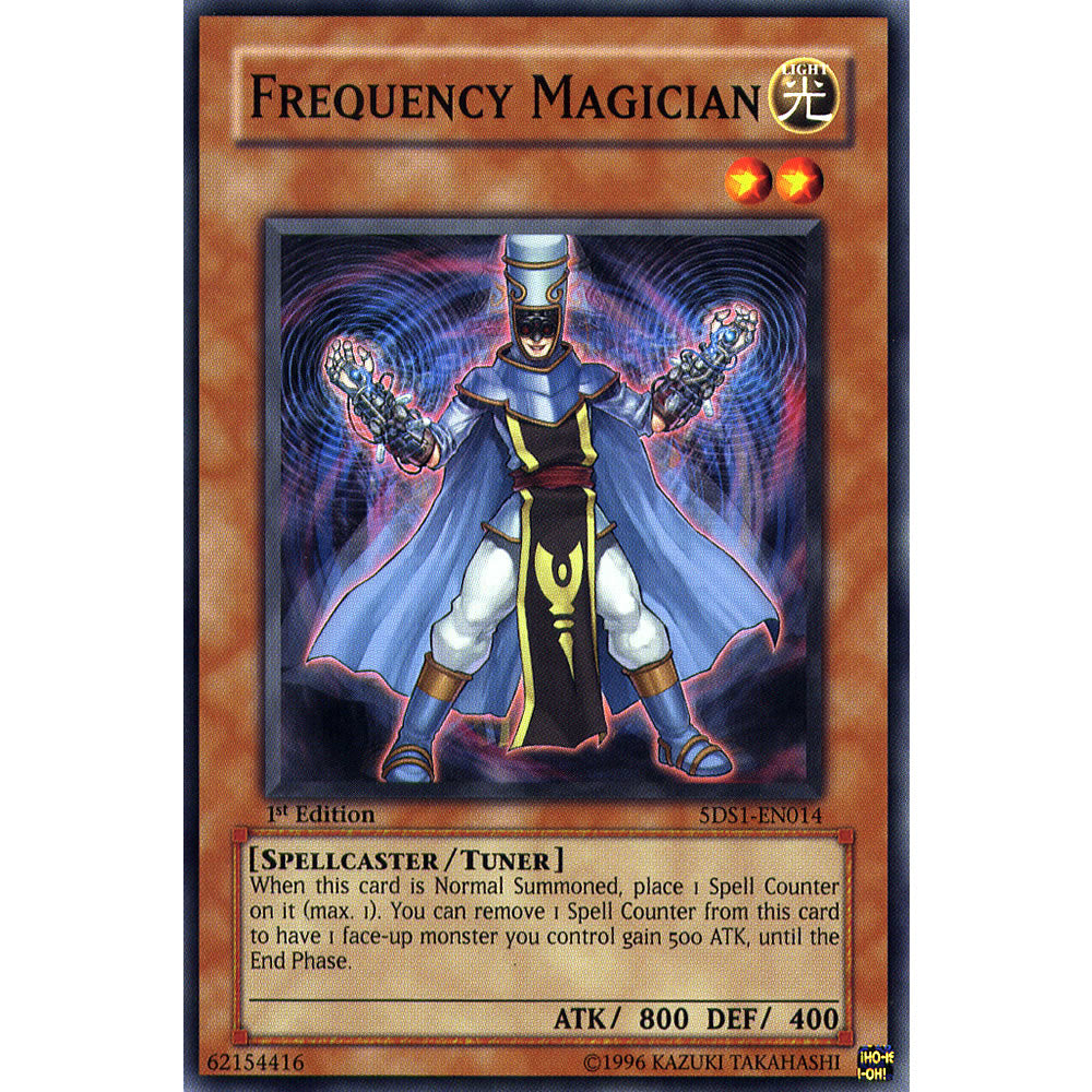 Frequency Magician 5DS1-EN014 Yu-Gi-Oh! Card from the 5Ds 2008 Set