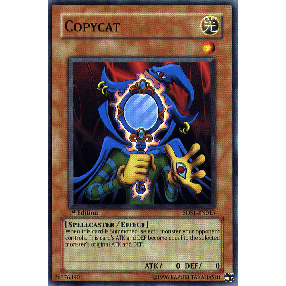 Copycat 5DS1-EN015 Yu-Gi-Oh! Card from the 5Ds 2008 Set