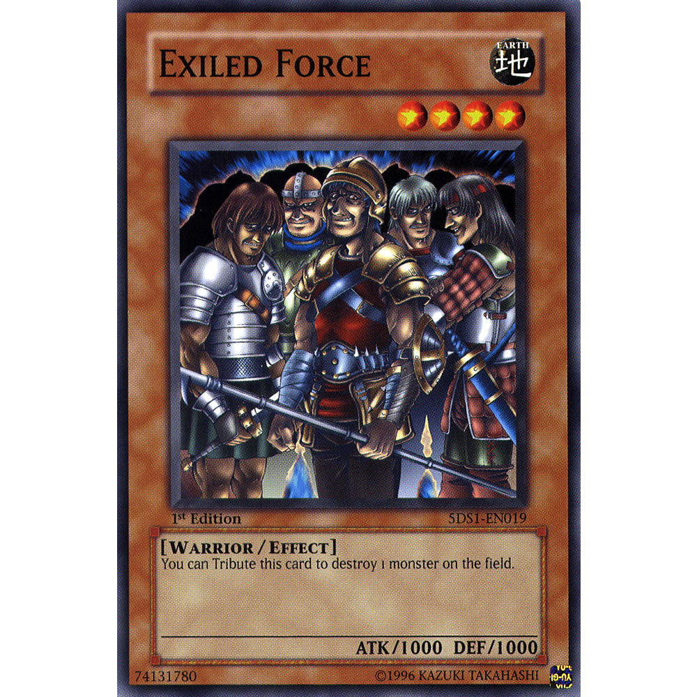 Exiled Force 5DS1-EN019 Yu-Gi-Oh! Card from the 5Ds 2008 Set