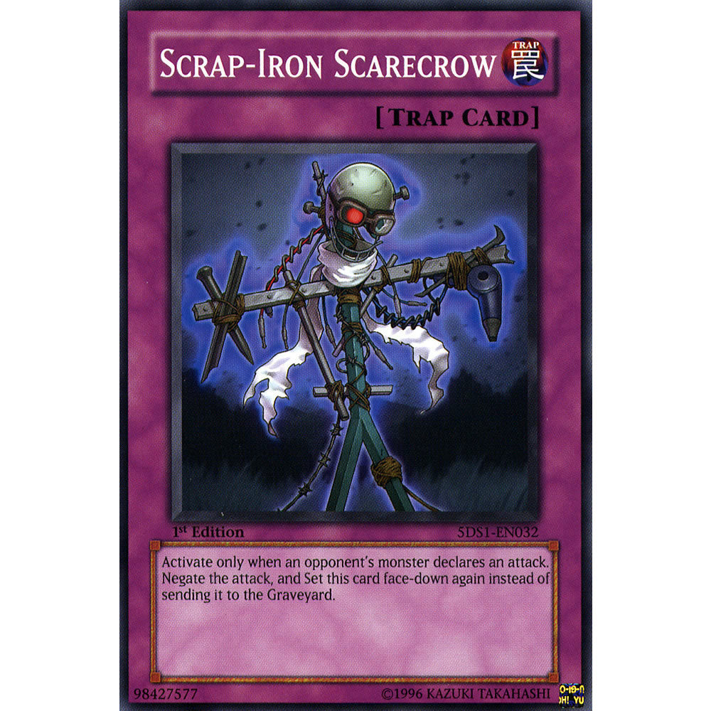 Scrap-Iron Scarecrow 5DS1-EN032 Yu-Gi-Oh! Card from the 5Ds 2008 Set