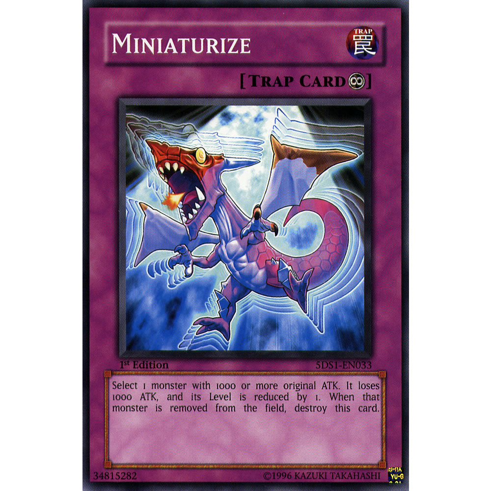 Miniaturize 5DS1-EN033 Yu-Gi-Oh! Card from the 5Ds 2008 Set