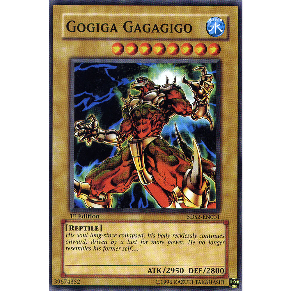 Gogiga Gagagigo 5DS2-EN001 Yu-Gi-Oh! Card from the 5Ds 2009 Set