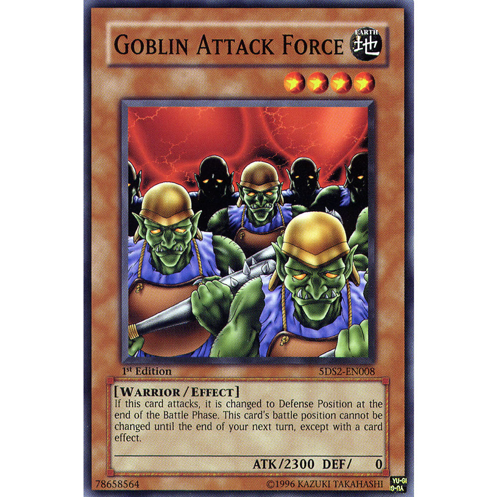 Goblin Attack Force 5DS2-EN008 Yu-Gi-Oh! Card from the 5Ds 2009 Set