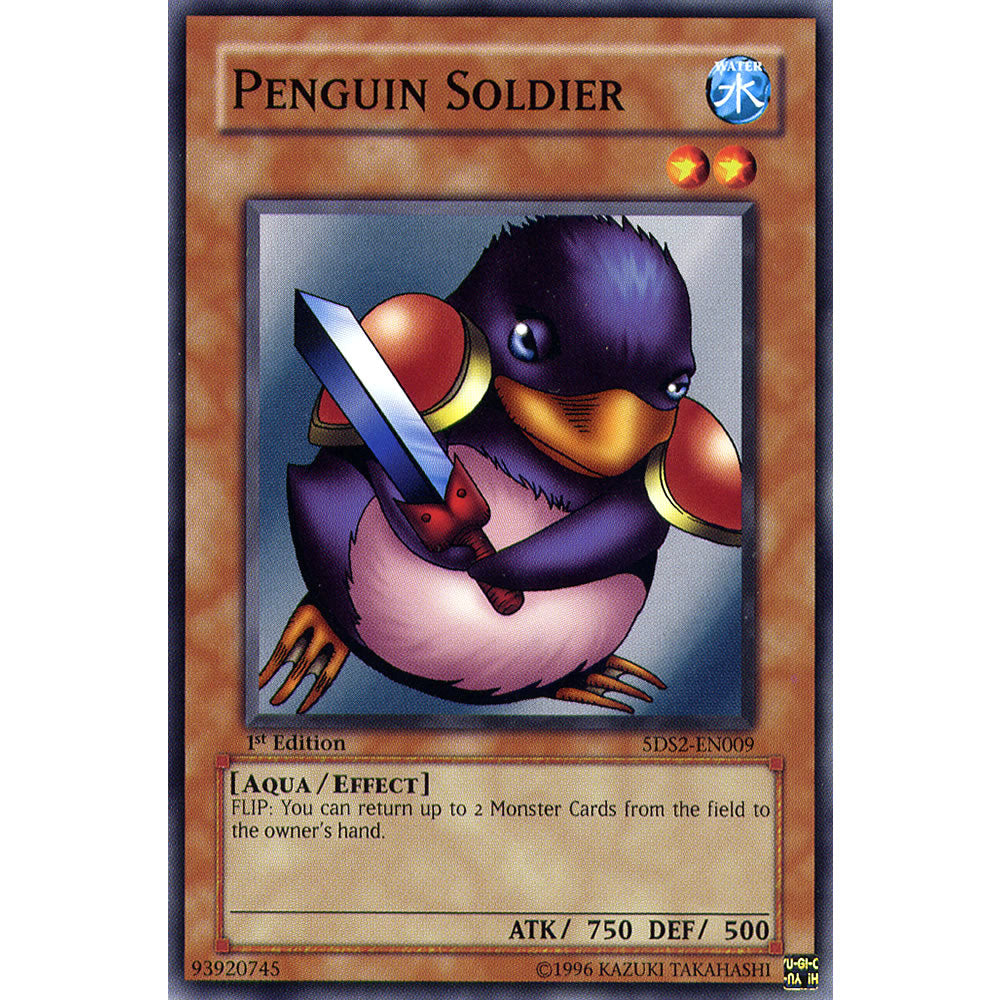 Penguin Soldier 5DS2-EN009 Yu-Gi-Oh! Card from the 5Ds 2009 Set