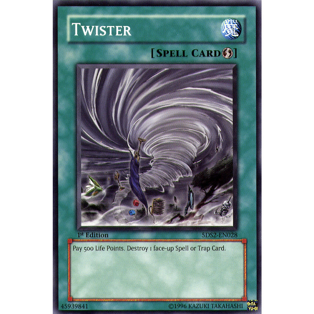 Twister 5DS2-EN028 Yu-Gi-Oh! Card from the 5Ds 2009 Set