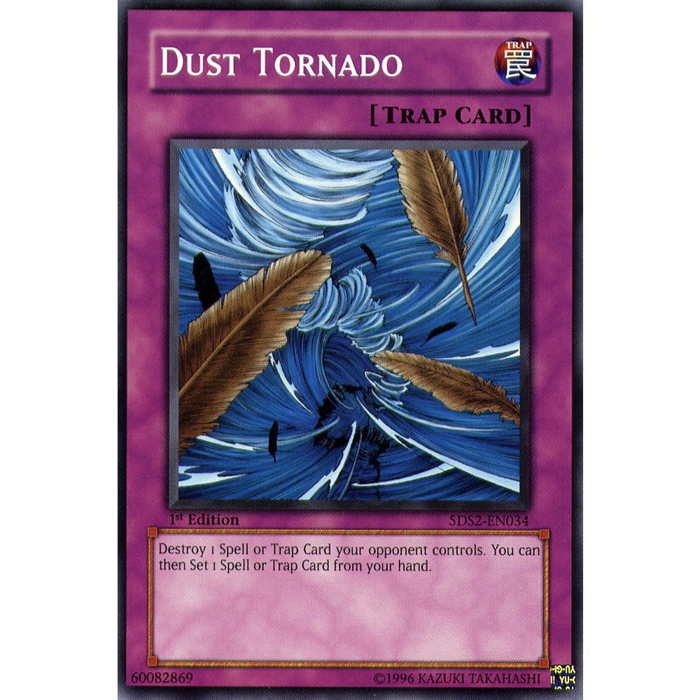 Dust Tornado 5DS2-EN034 Yu-Gi-Oh! Card from the 5Ds 2009 Set