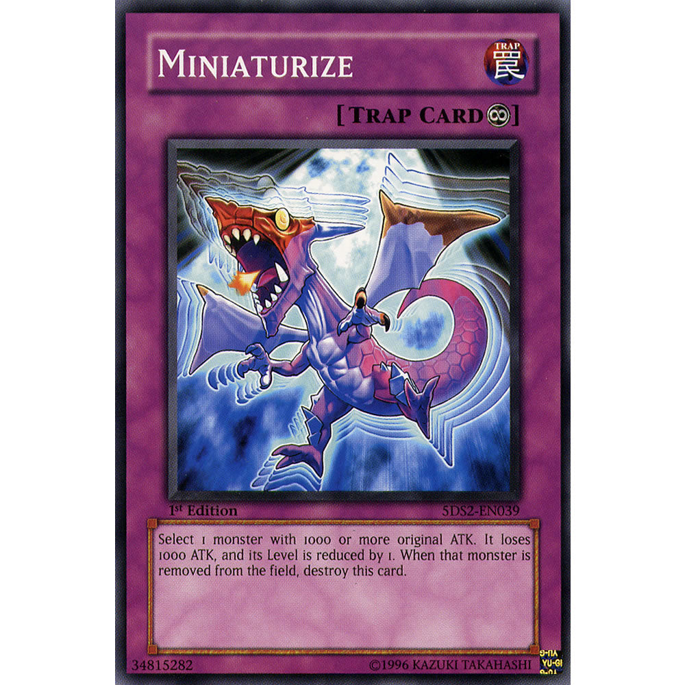 Miniaturize 5DS2-EN039 Yu-Gi-Oh! Card from the 5Ds 2009 Set