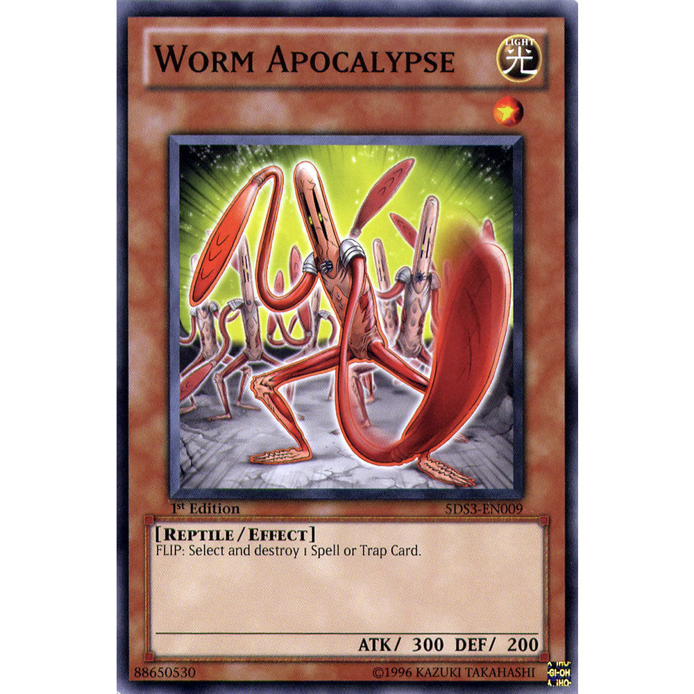 Worm Apocalypse 5DS3-EN009 Yu-Gi-Oh! Card from the Duelist Toolbox Set