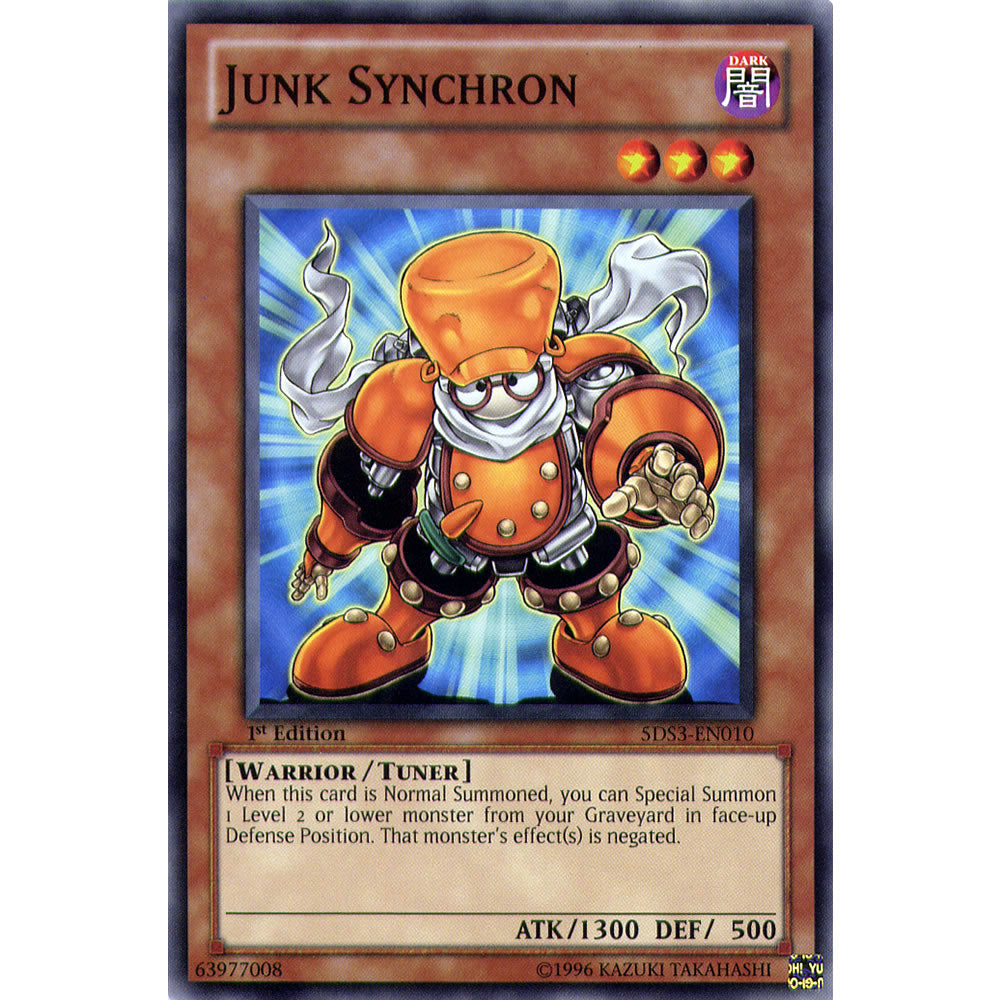 Junk Synchron 5DS3-EN010 Yu-Gi-Oh! Card from the Duelist Toolbox Set