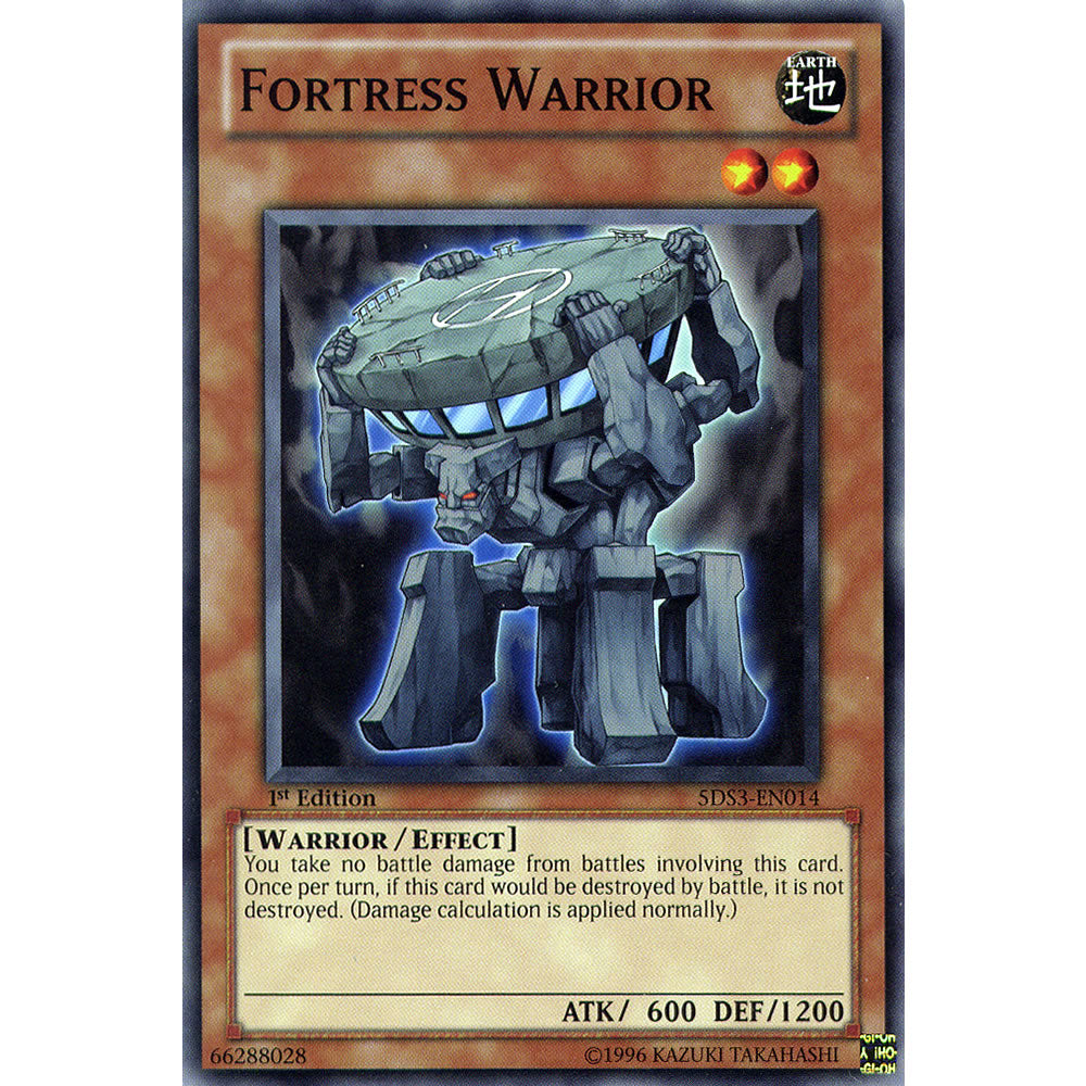 Fortress Warrior 5DS3-EN014 Yu-Gi-Oh! Card from the Duelist Toolbox Set