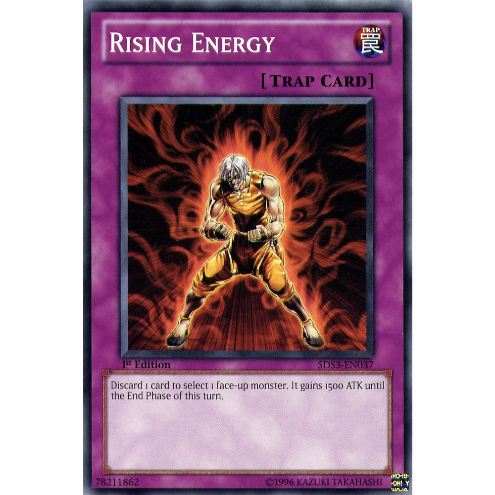 Rising Energy 5DS3-EN037 Yu-Gi-Oh! Card from the Duelist Toolbox Set