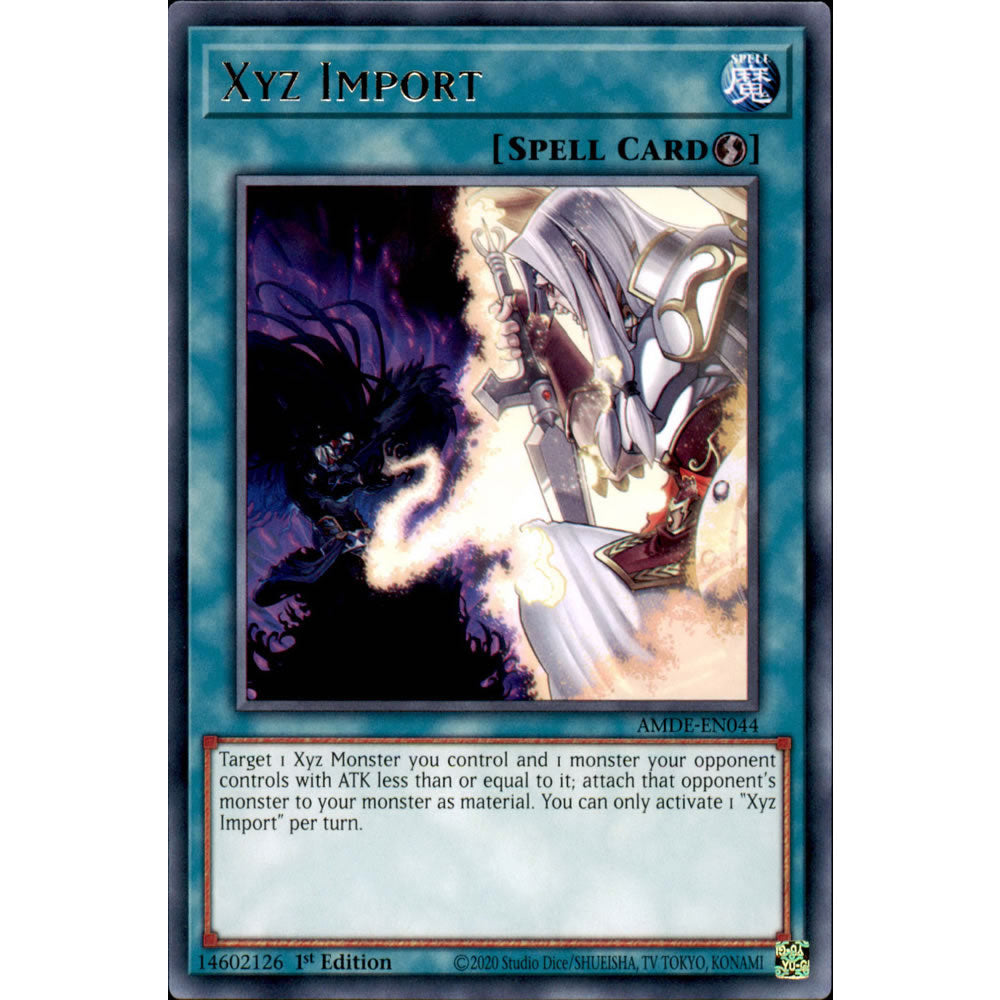 Xyz Import AMDE-EN044 Yu-Gi-Oh! Card from the Amazing Defenders Set