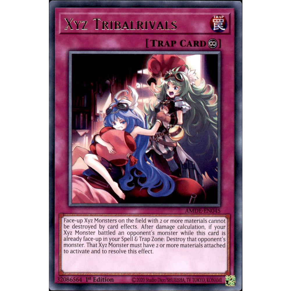 Xyz Tribalrivals AMDE-EN045 Yu-Gi-Oh! Card from the Amazing Defenders Set