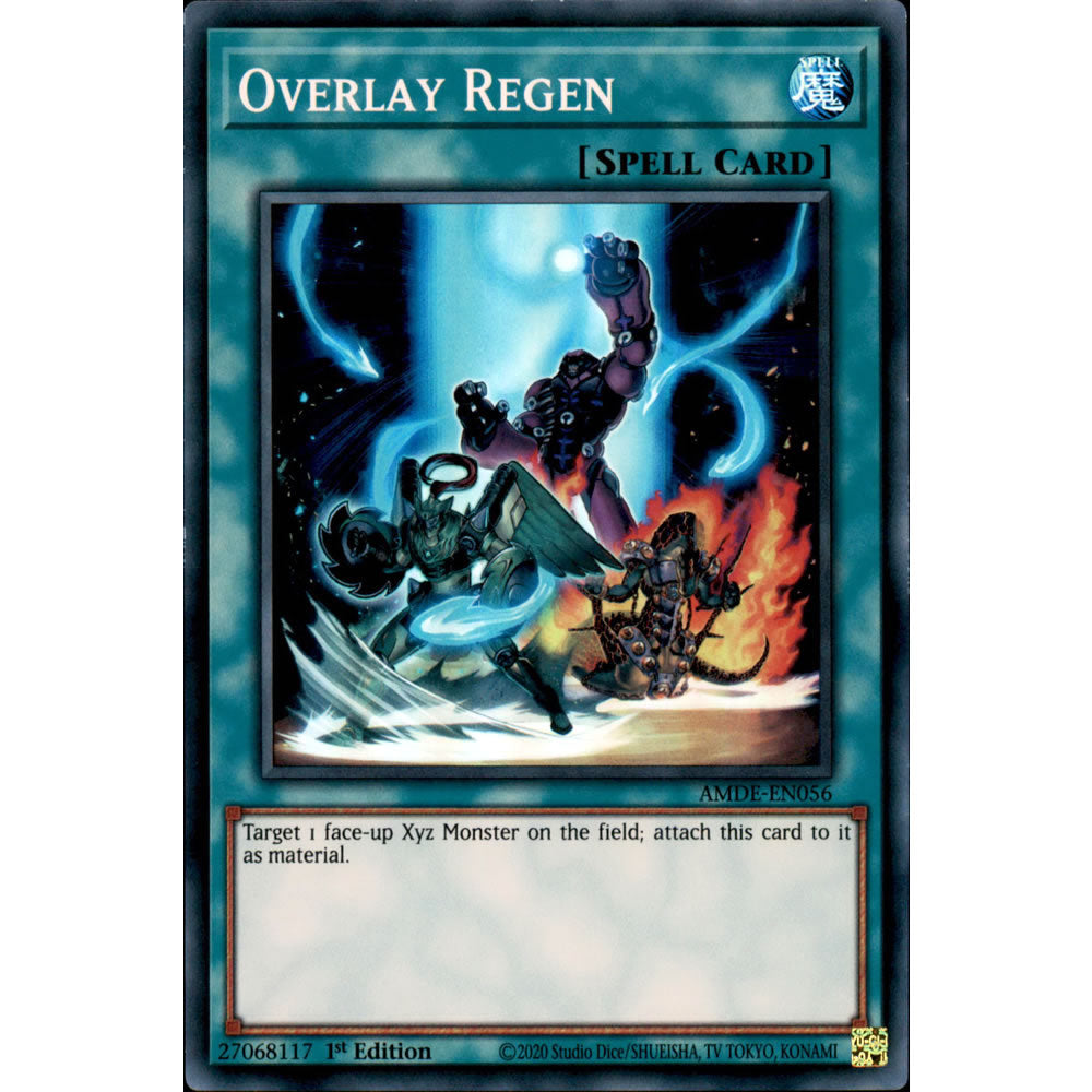 Overlay Regen AMDE-EN056 Yu-Gi-Oh! Card from the Amazing Defenders Set