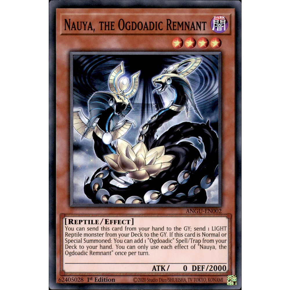 Nauya, the Ogdoadic Remnant ANGU-EN002 Yu-Gi-Oh! Card from the Ancient Guardians Set