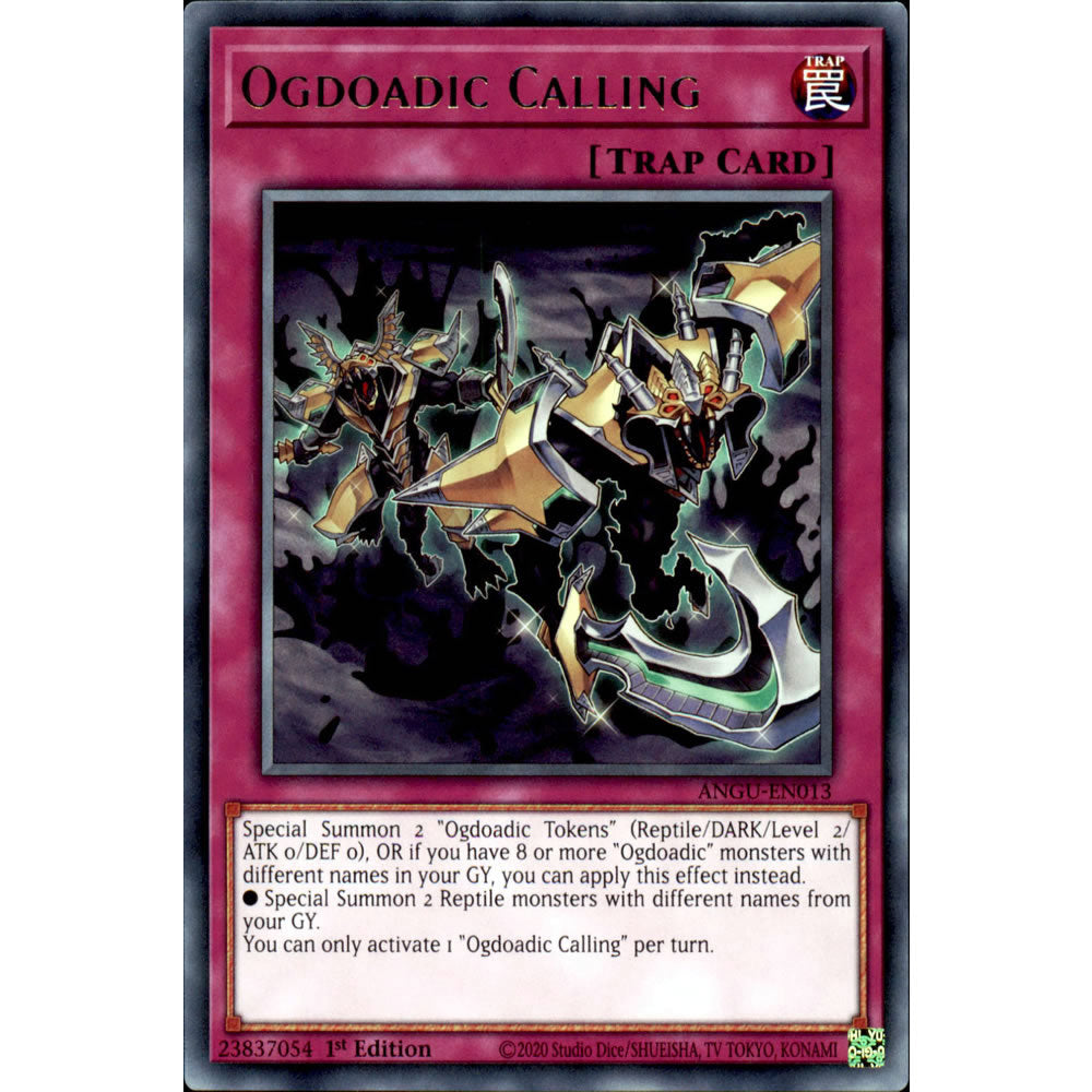 Ogdoadic Calling ANGU-EN013 Yu-Gi-Oh! Card from the Ancient Guardians Set