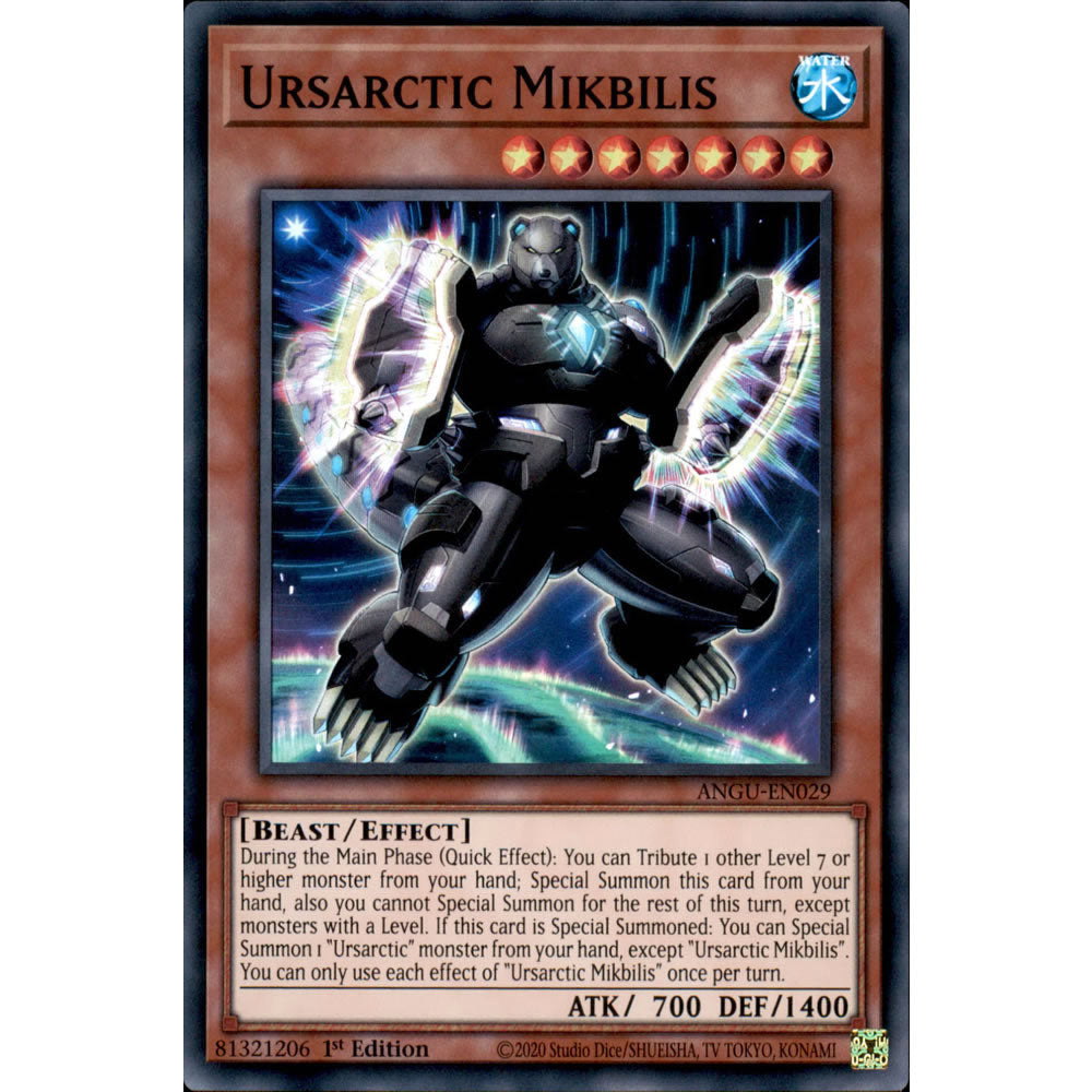 Ursarctic Mikbilis ANGU-EN029 Yu-Gi-Oh! Card from the Ancient Guardians Set