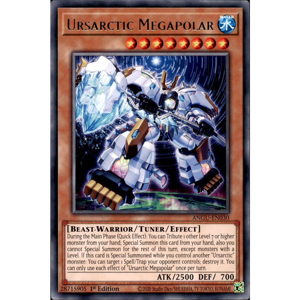 Ursarctic Megapolar ANGU-EN030 Yu-Gi-Oh! Card from the Ancient Guardians Set