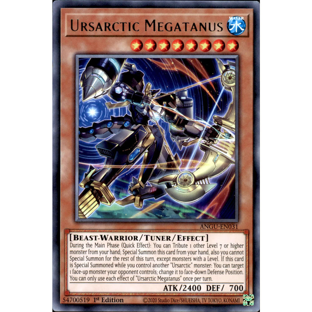 Ursarctic Megatanus ANGU-EN031 Yu-Gi-Oh! Card from the Ancient Guardians Set
