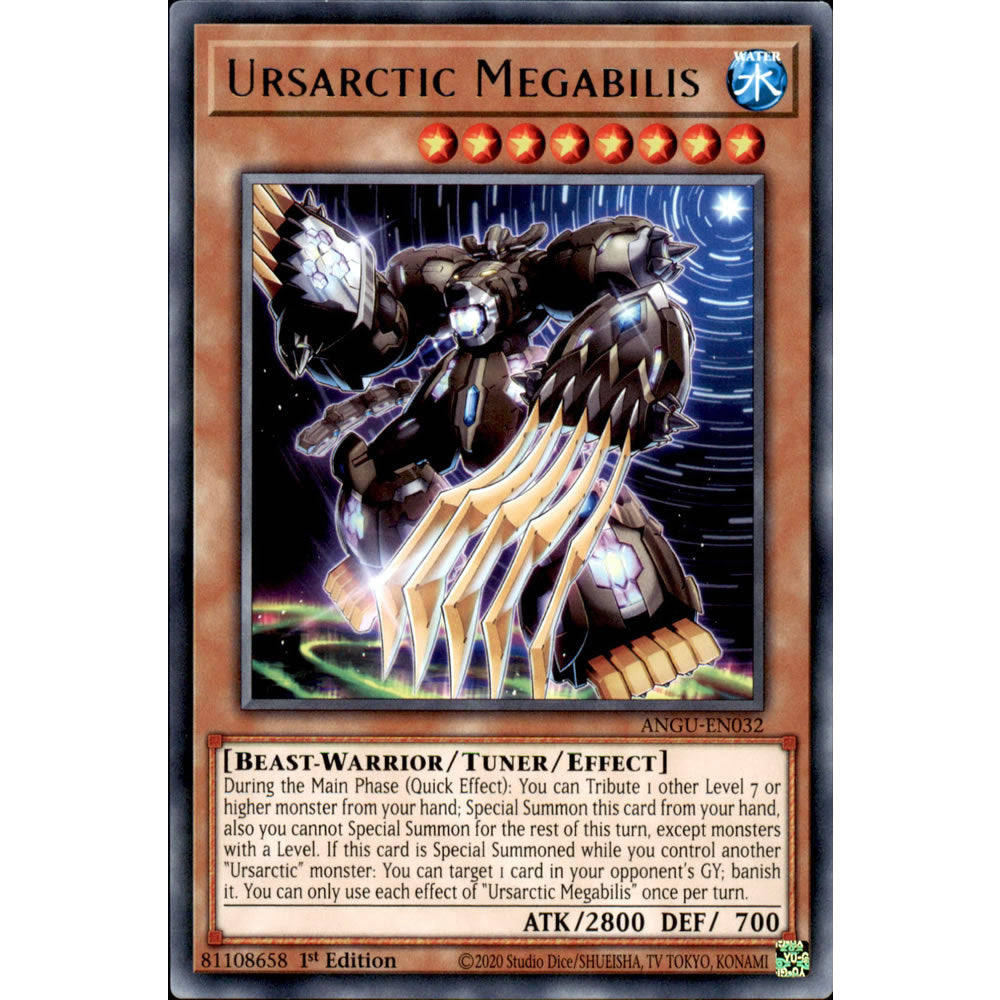 Ursarctic Megabilis ANGU-EN032 Yu-Gi-Oh! Card from the Ancient Guardians Set