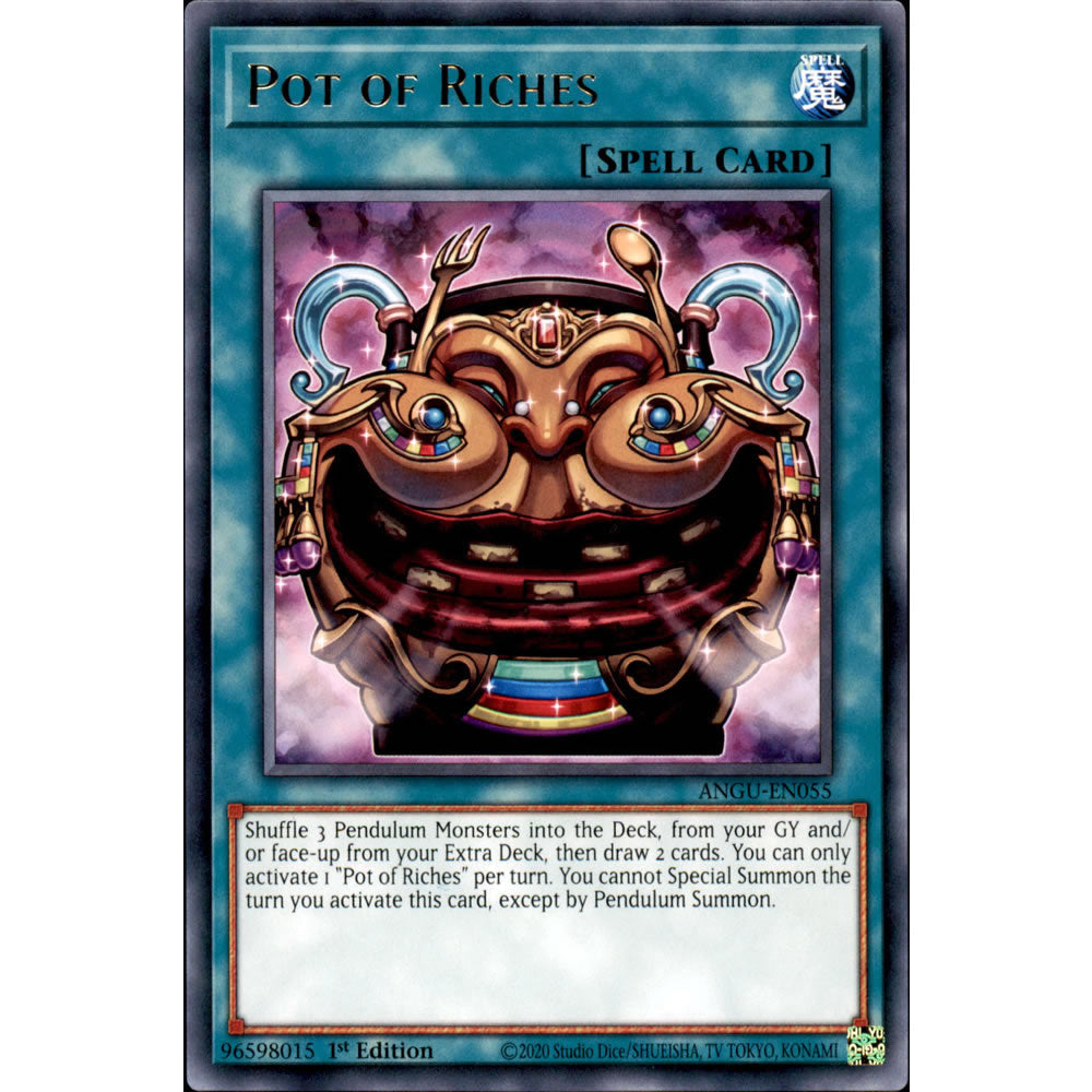 Pot of Riches ANGU-EN055 Yu-Gi-Oh! Card from the Ancient Guardians Set