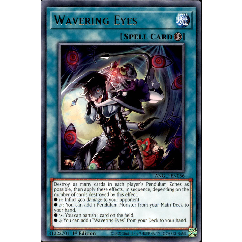 Wavering Eyes ANGU-EN056 Yu-Gi-Oh! Card from the Ancient Guardians Set