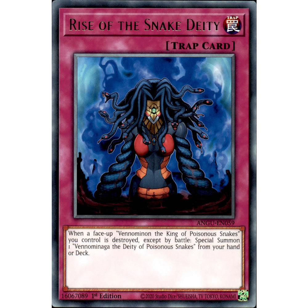 Rise of the Snake Deity ANGU-EN059 Yu-Gi-Oh! Card from the Ancient Guardians Set