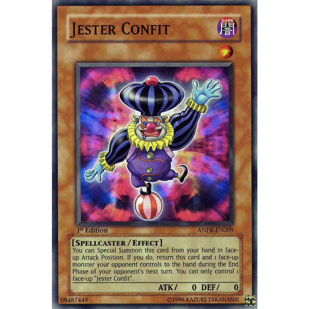 Jester Confit ANPR-EN009 Yu-Gi-Oh! Card from the Ancient Prophecy Set