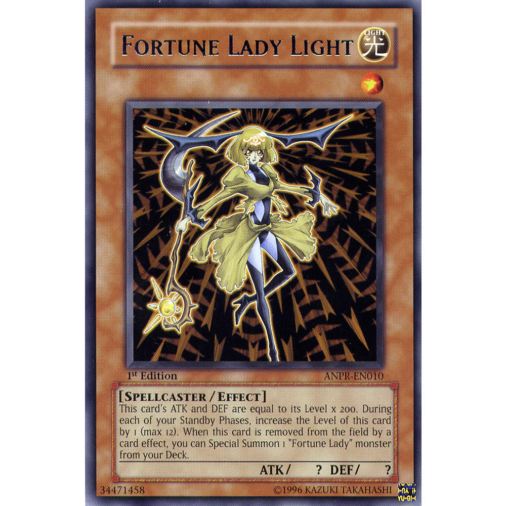 Fortune Lady Light ANPR-EN010 Yu-Gi-Oh! Card from the Ancient Prophecy Set