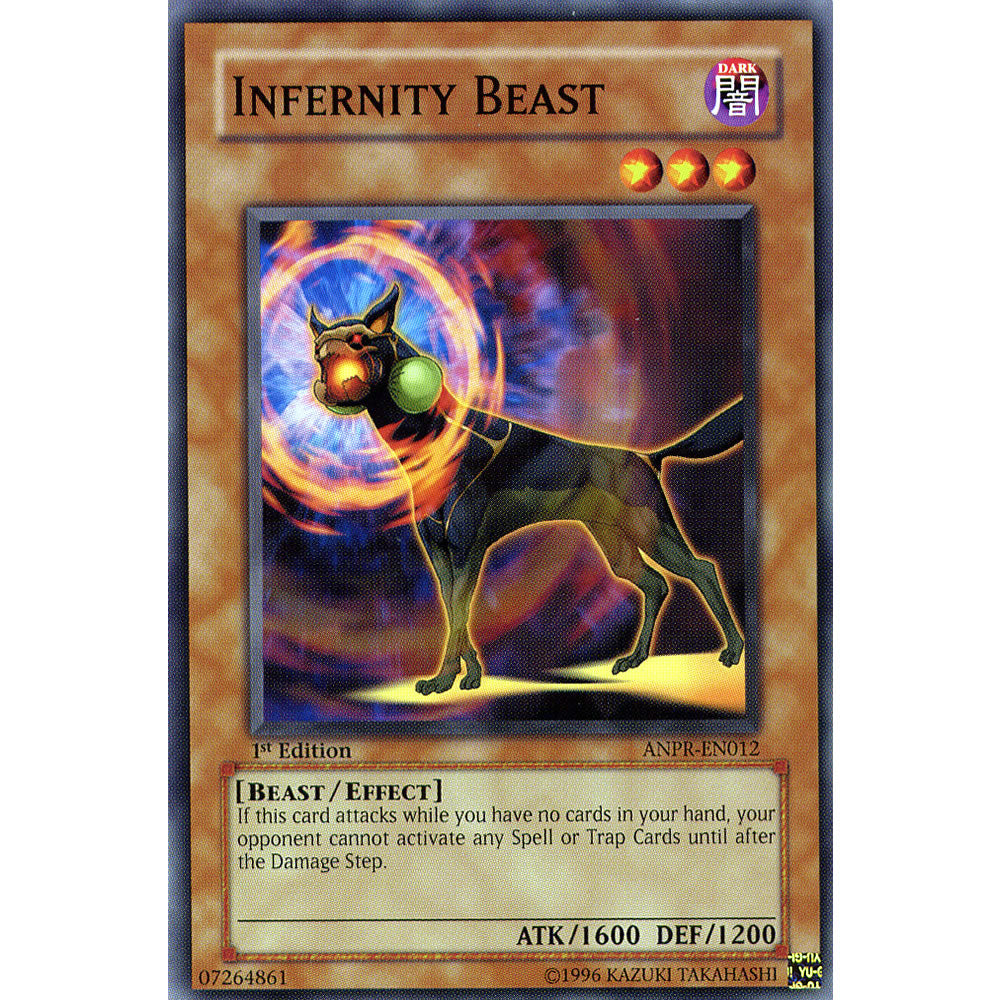 Infernity Beast ANPR-EN012 Yu-Gi-Oh! Card from the Ancient Prophecy Set