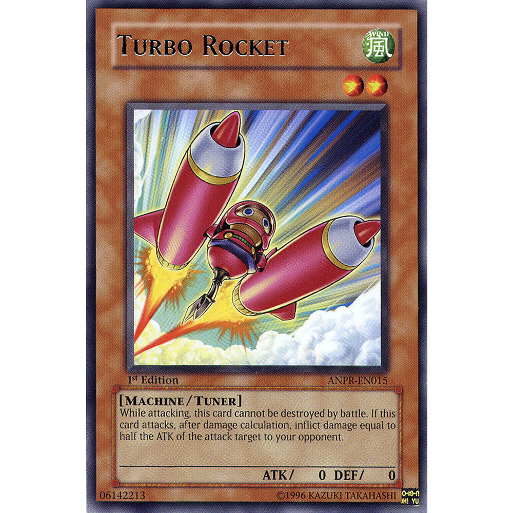 Turbo Rocket ANPR-EN015 Yu-Gi-Oh! Card from the Ancient Prophecy Set
