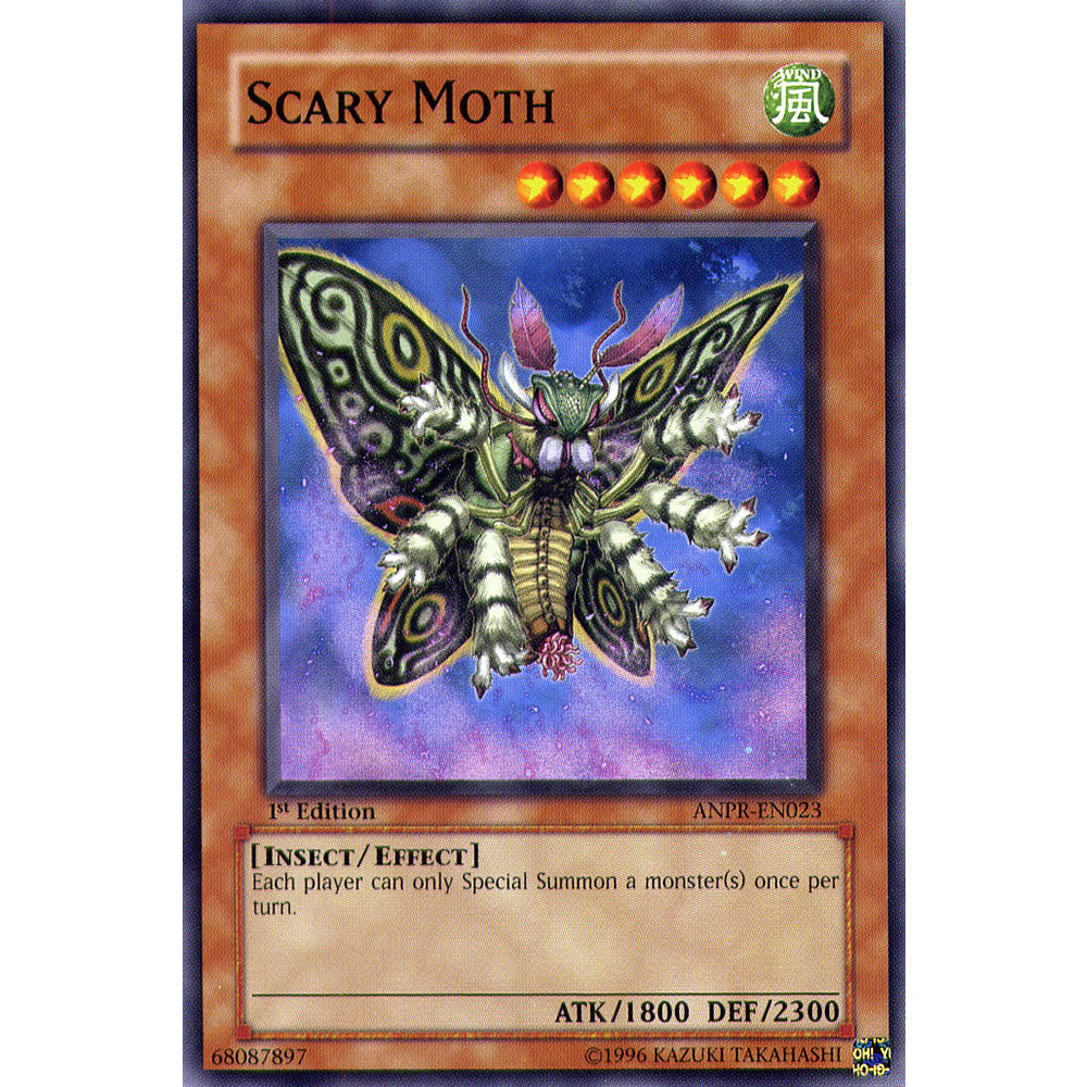 Scary Moth ANPR-EN023 Yu-Gi-Oh! Card from the Ancient Prophecy Set