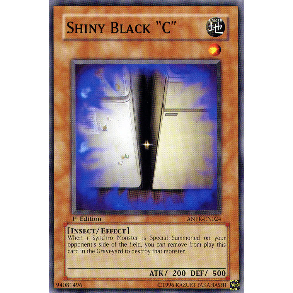 Shiny Black "C" ANPR-EN024 Yu-Gi-Oh! Card from the Ancient Prophecy Set