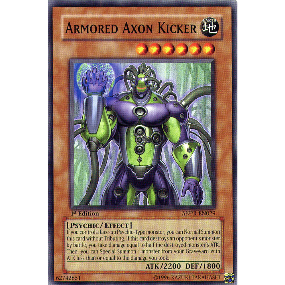 Armored Axon Kicker ANPR-EN029 Yu-Gi-Oh! Card from the Ancient Prophecy Set