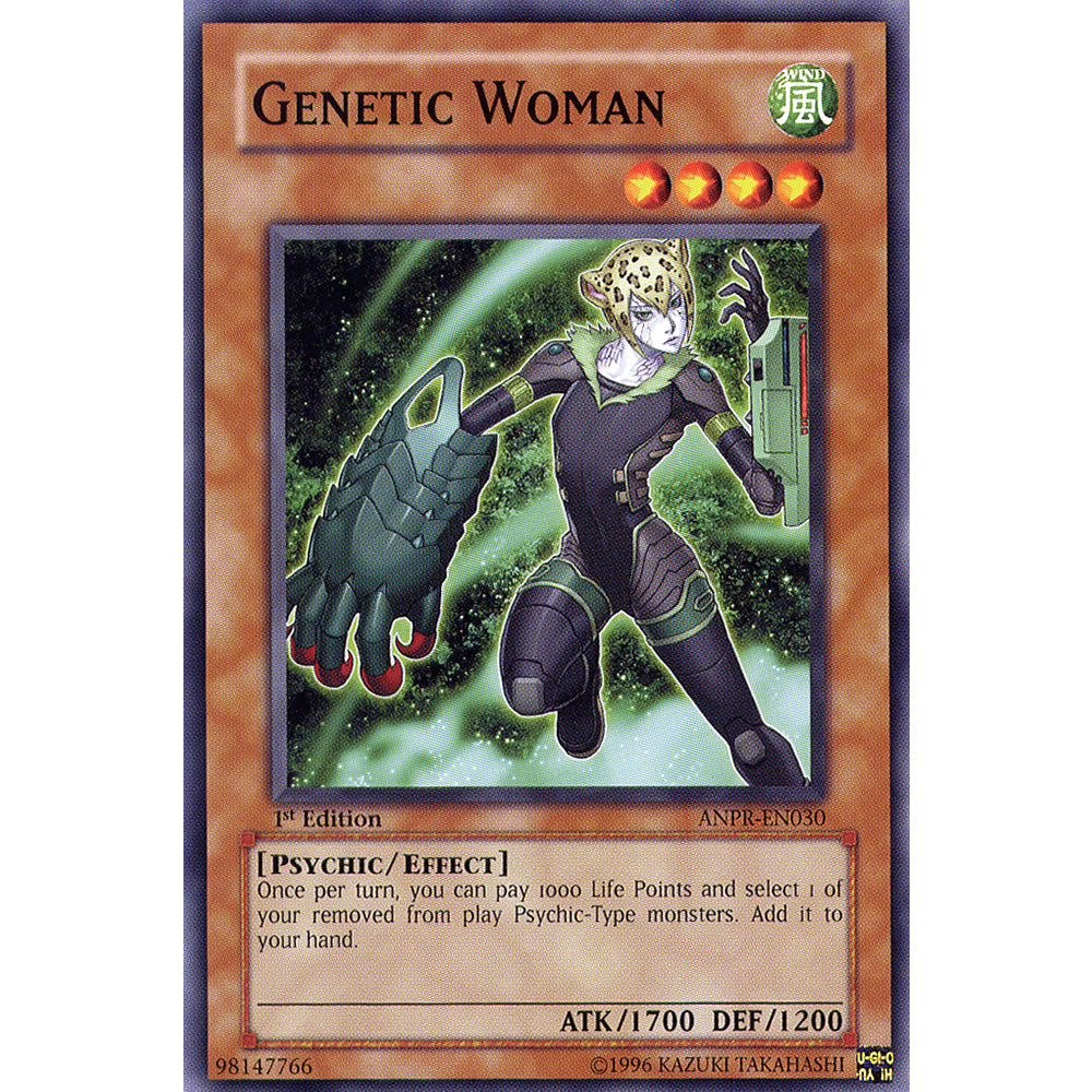 Genetic Woman ANPR-EN030 Yu-Gi-Oh! Card from the Ancient Prophecy Set