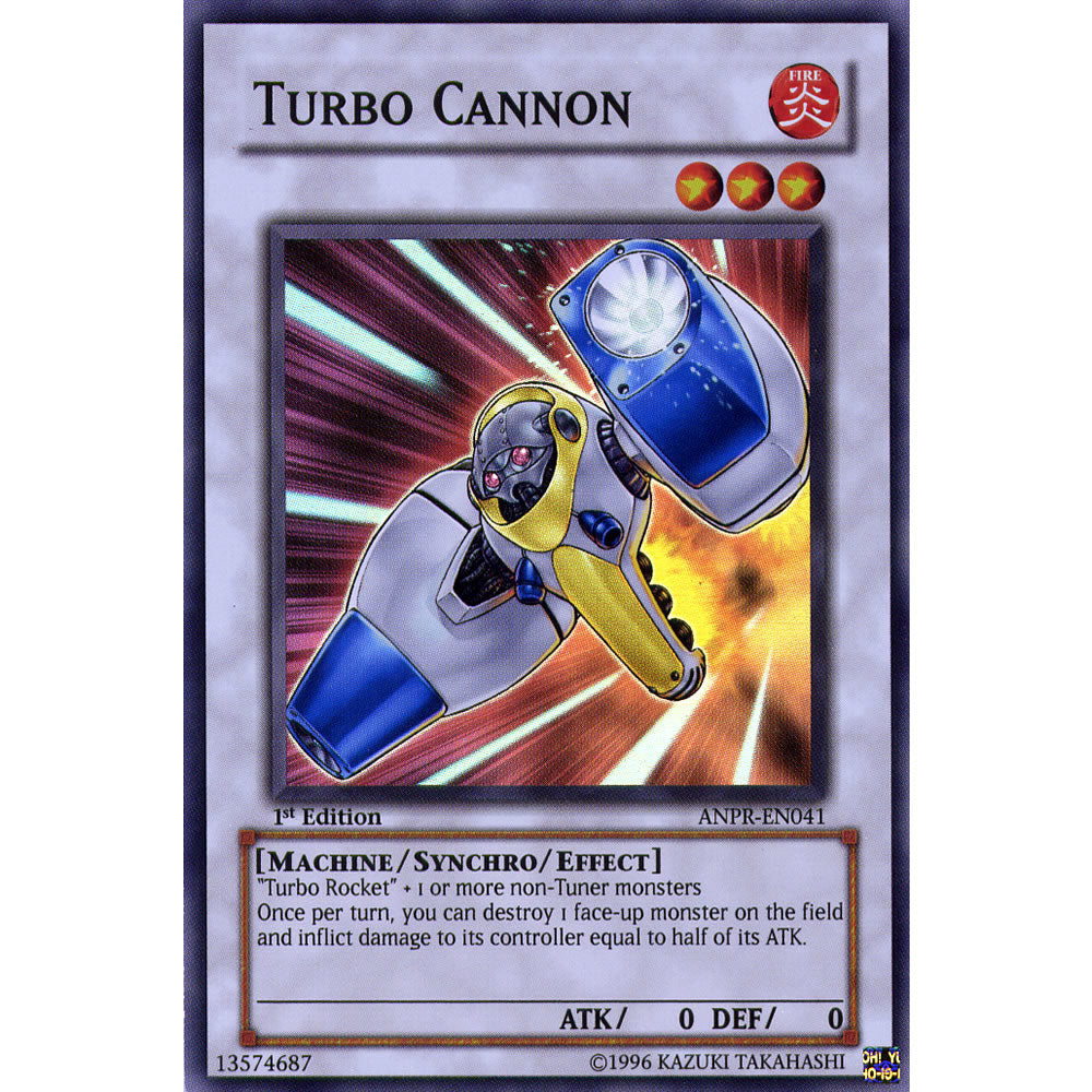 Turbo Cannon ANPR-EN041 Yu-Gi-Oh! Card from the Ancient Prophecy Set