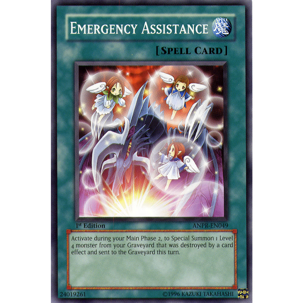 Emergency Assistance ANPR-EN049 Yu-Gi-Oh! Card from the Ancient Prophecy Set