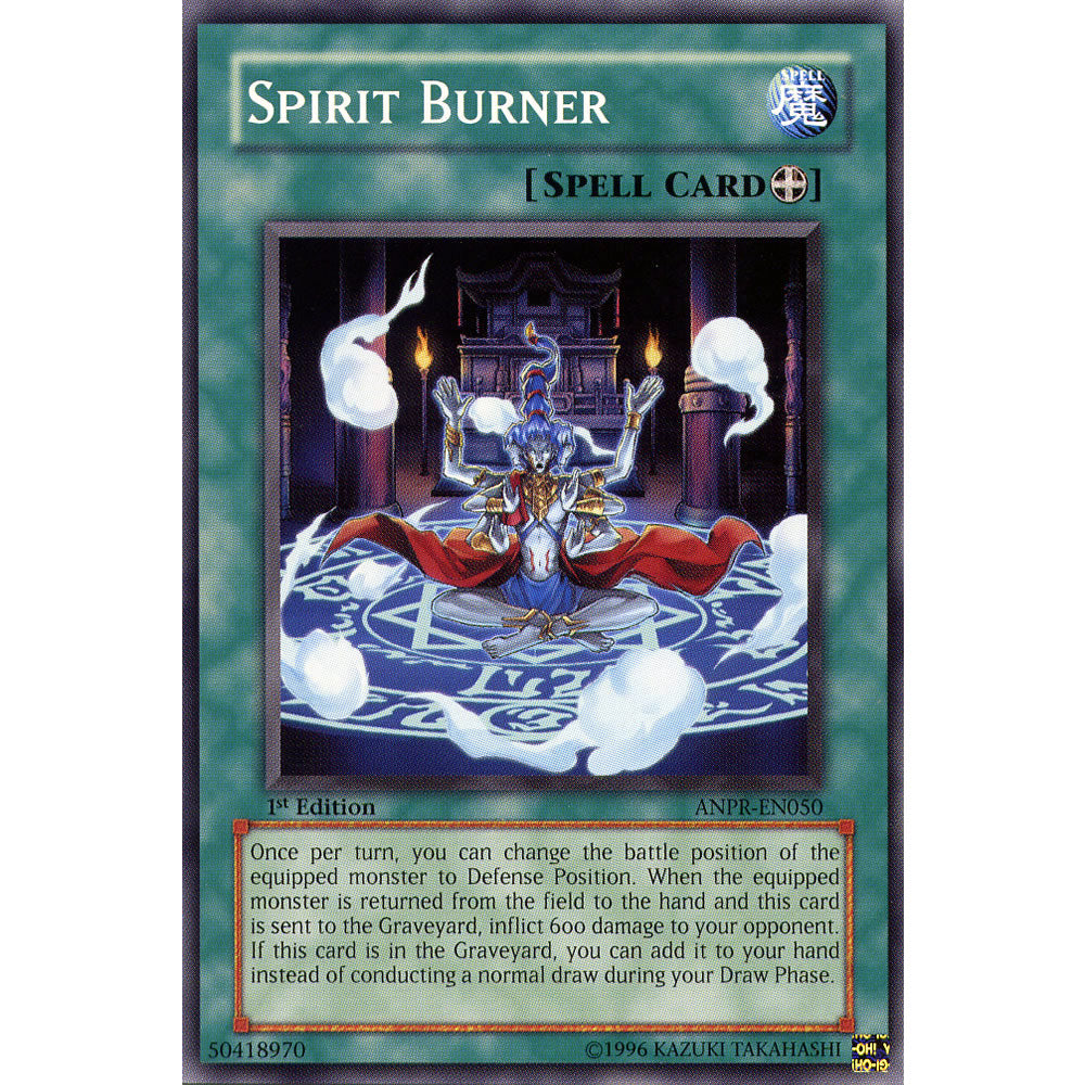 Spirit Burner ANPR-EN050 Yu-Gi-Oh! Card from the Ancient Prophecy Set