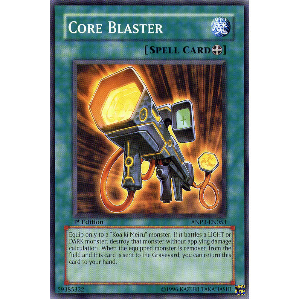 Core Blaster ANPR-EN053 Yu-Gi-Oh! Card from the Ancient Prophecy Set
