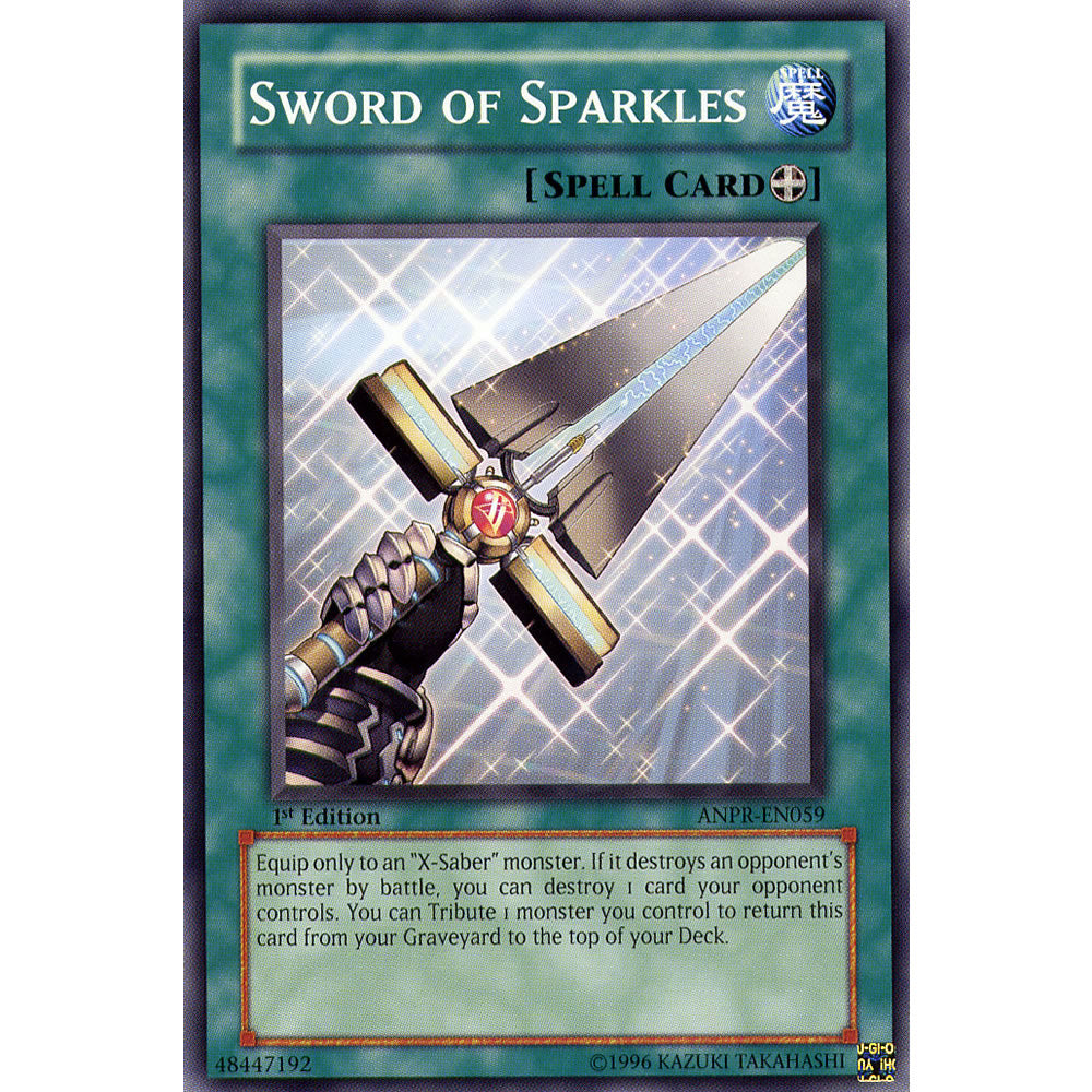 Sword Of Sparkles ANPR-EN059 Yu-Gi-Oh! Card from the Ancient Prophecy Set