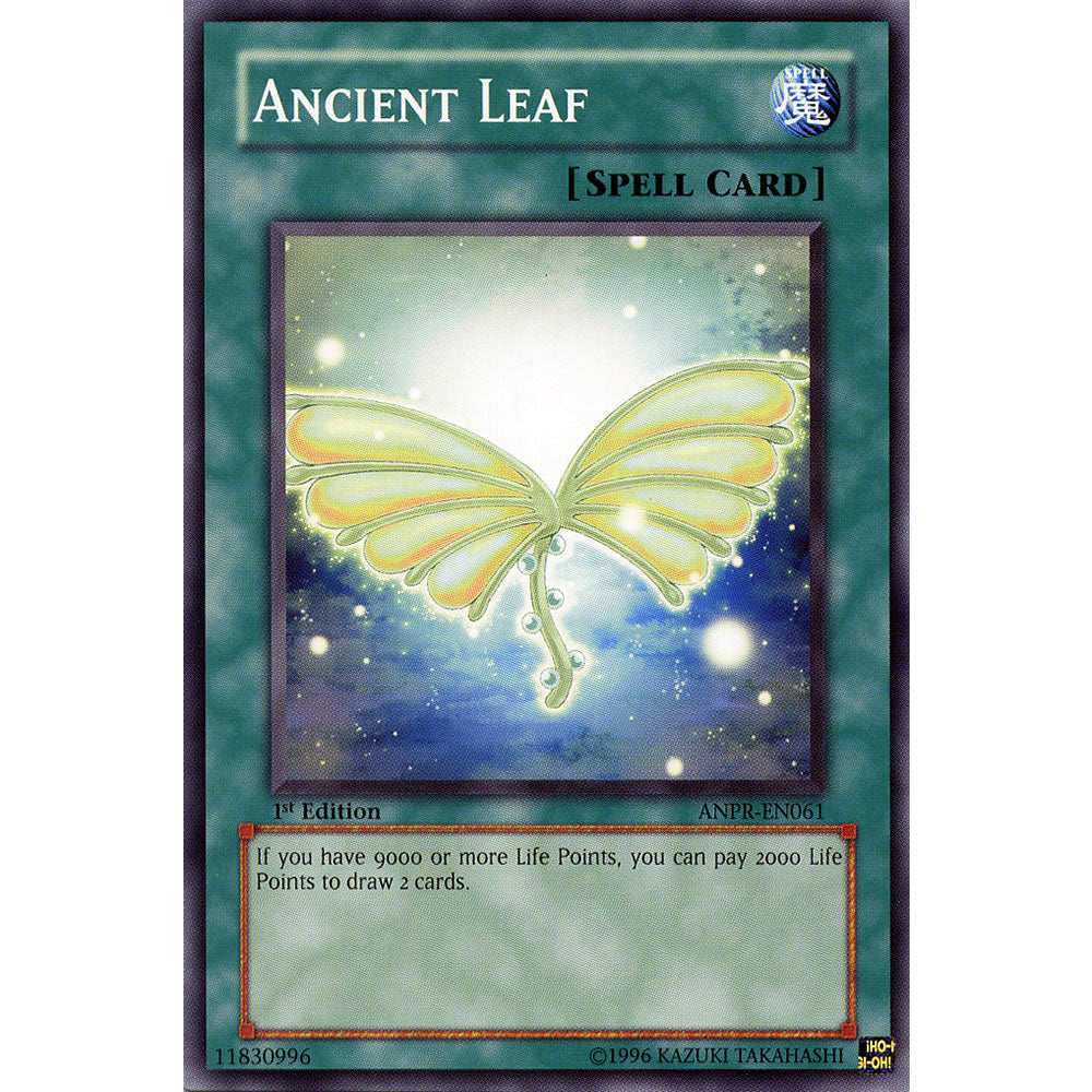 Ancient Leaf ANPR-EN061 Yu-Gi-Oh! Card from the Ancient Prophecy Set