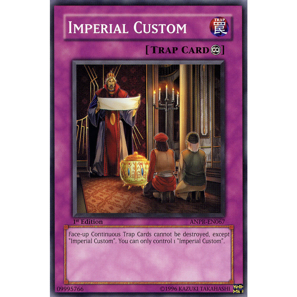 Imperial Custom ANPR-EN067 Yu-Gi-Oh! Card from the Ancient Prophecy Set