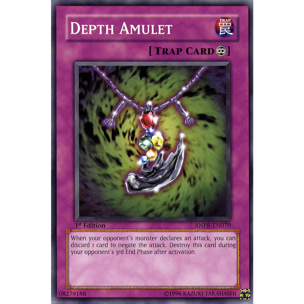 Depth Amulet ANPR-EN070 Yu-Gi-Oh! Card from the Ancient Prophecy Set