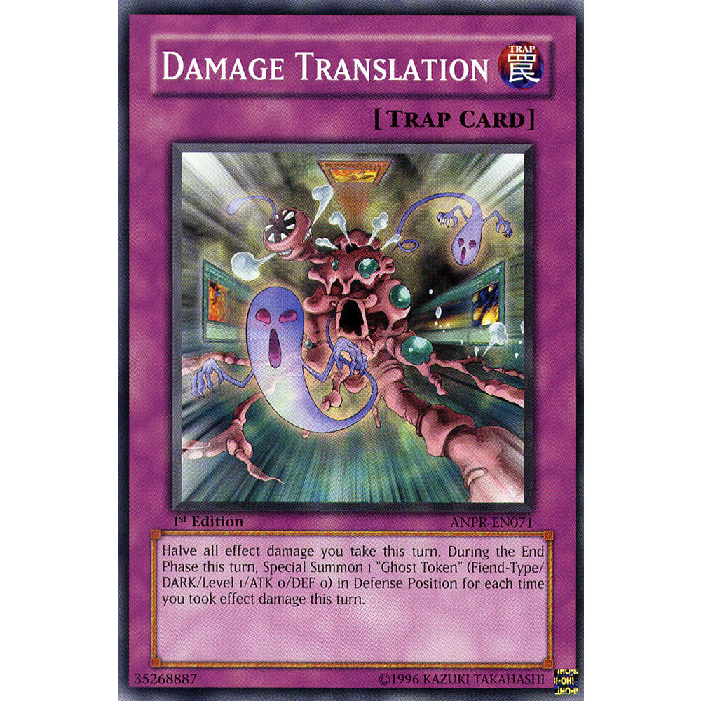 Damage Translation ANPR-EN071 Yu-Gi-Oh! Card from the Ancient Prophecy Set