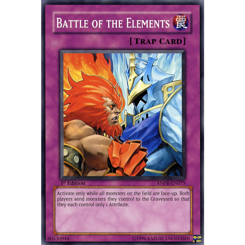 Battle Of The Elements ANPR-EN075 Yu-Gi-Oh! Card from the Ancient Prophecy Set