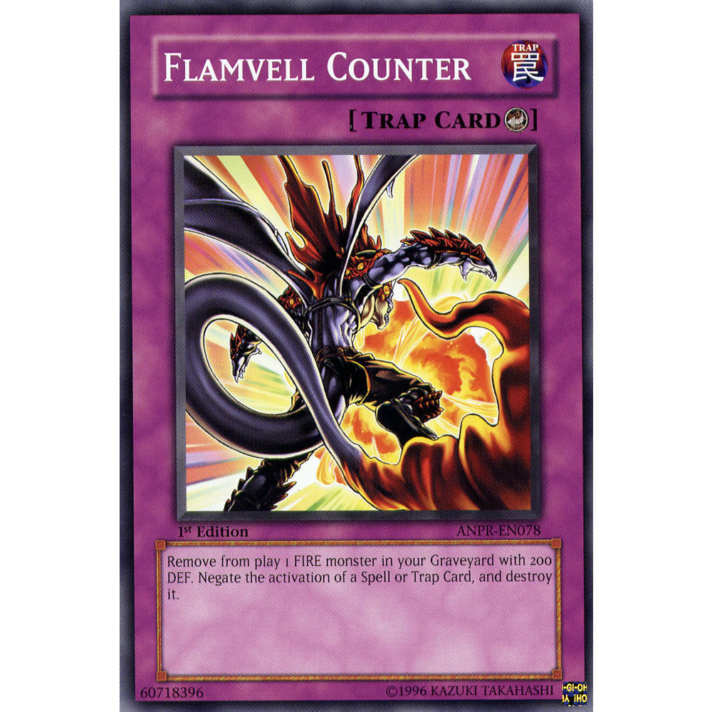 Flamvell Counter ANPR-EN078 Yu-Gi-Oh! Card from the Ancient Prophecy Set