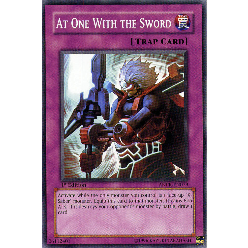 At One With The Sword ANPR-EN079 Yu-Gi-Oh! Card from the Ancient Prophecy Set