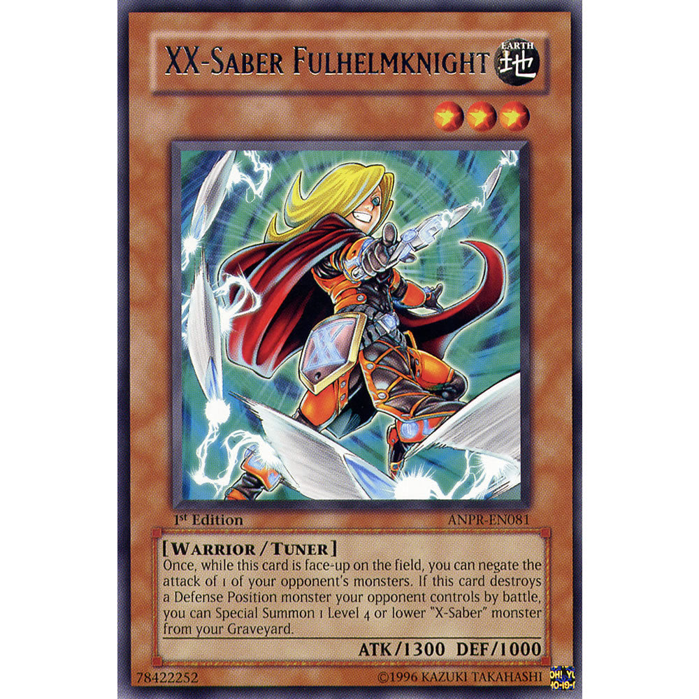 XX-Saber Fulhelmknight ANPR-EN081 Yu-Gi-Oh! Card from the Ancient Prophecy Set